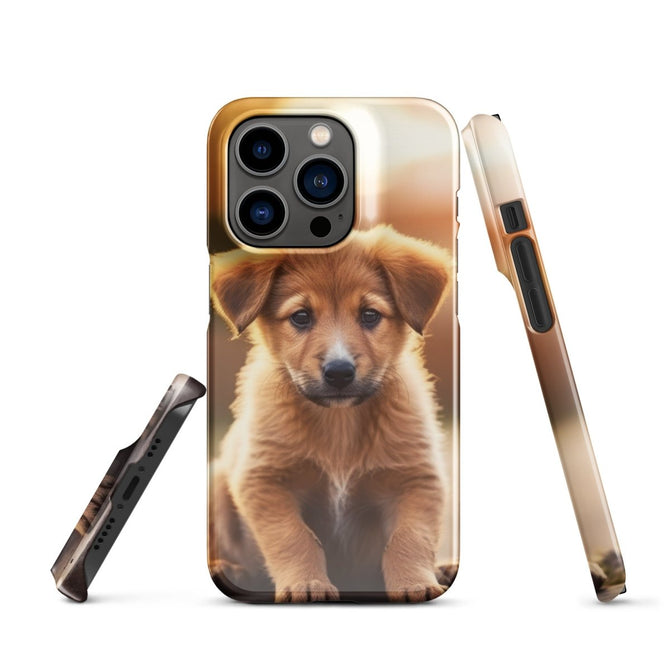 iPhone® Snap Case - Animal - Dog Style 1 - Glossy - iPhone 14 Pro