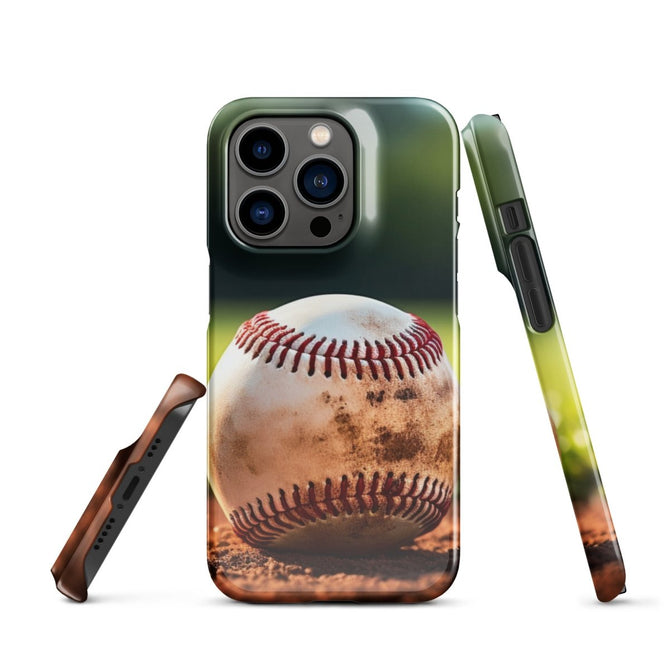 iPhone® Snap Case - Sports - Baseball Style 1 - Glossy - iPhone 14 Pro