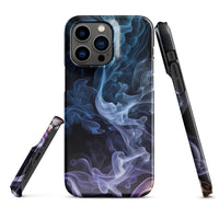 iPhone® Snap Case - Abstract - Smoke Style 3 - Glossy - iPhone 14 Pro Max