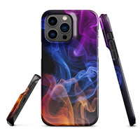 iPhone® Snap Case - Abstract - Smoke Style 4 - Glossy - iPhone 14 Pro Max