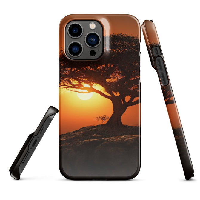 iPhone® Snap Case - Nature - Sunset Style 1 - Glossy - iPhone 14 Pro Max