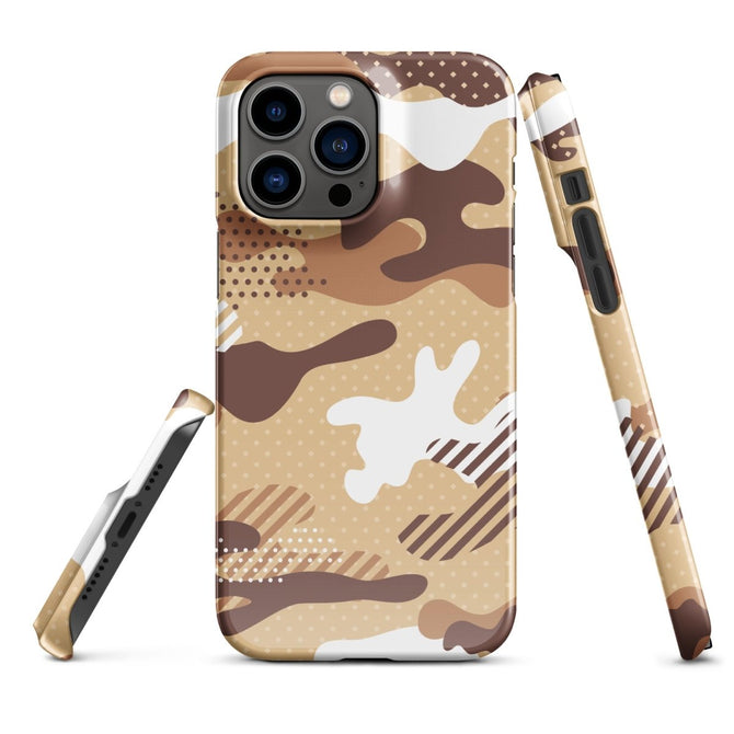 iPhone® Snap Case - Pattern - Desert Camo 1 - Glossy - iPhone 14 Pro Max