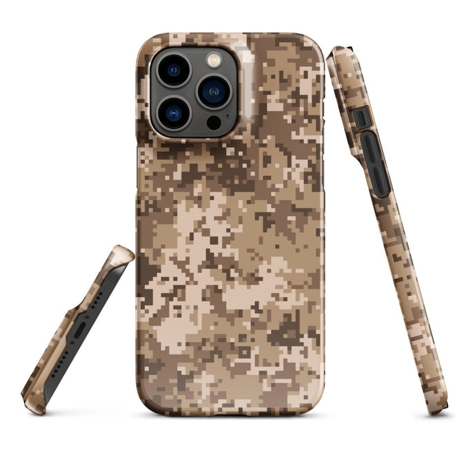 iPhone® Snap Case - Pattern - Desert Camo 2 - Glossy - iPhone 14 Pro Max