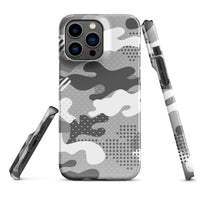 iPhone® Snap Case - Pattern - Winter Camo 1 - Glossy - iPhone 14 Pro Max