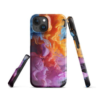 iPhone® Snap Case - Abstract - Smoke Style 6 - Glossy - iPhone 15