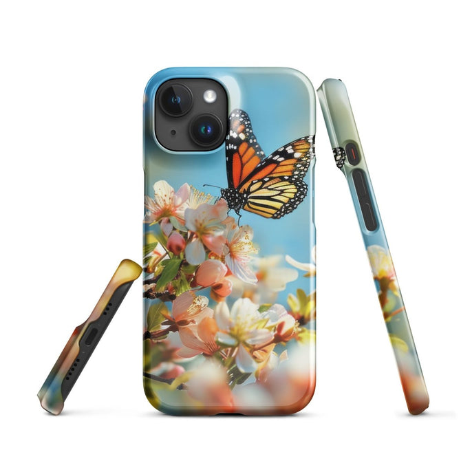 iPhone® Snap Case - Animal - Butterfly Style 1 - Glossy - iPhone 15