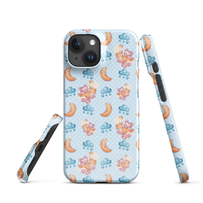 iPhone® Snap Case - Pattern - Cat 2 - Glossy - iPhone 15