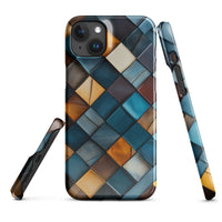 iPhone® Snap Case - Abstract - Geometric Style 3 - Glossy - iPhone 15 Plus