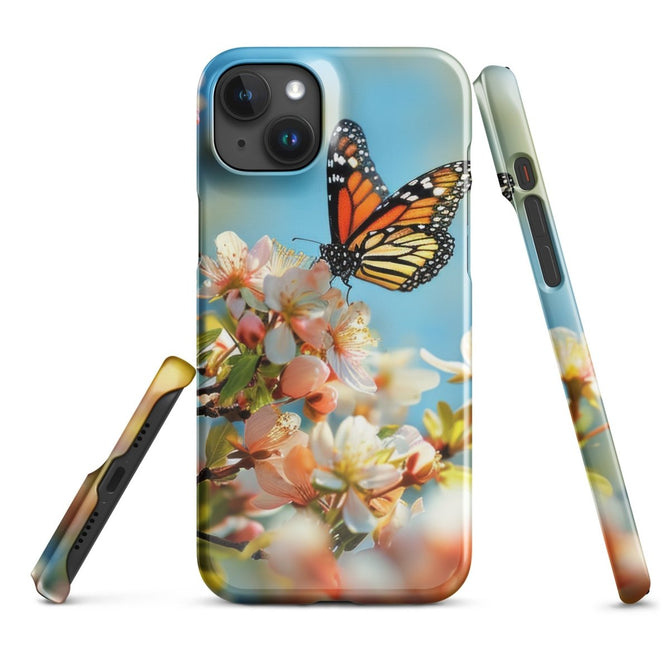 iPhone® Snap Case - Animal - Butterfly Style 1 - Glossy - iPhone 15 Plus