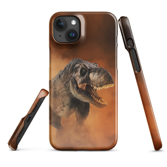 iPhone® Snap Case - Animal - Dinosaur Style 1 - Glossy - iPhone 15 Plus