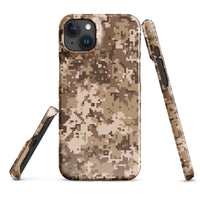 iPhone® Snap Case - Pattern - Desert Camo 2 - Glossy - iPhone 15 Plus