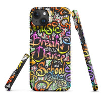 iPhone® Snap Case - Pattern - Graffiti 1 - Glossy - iPhone 15 Plus