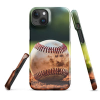 iPhone® Snap Case - Sports - Baseball Style 1 - Glossy - iPhone 15 Plus