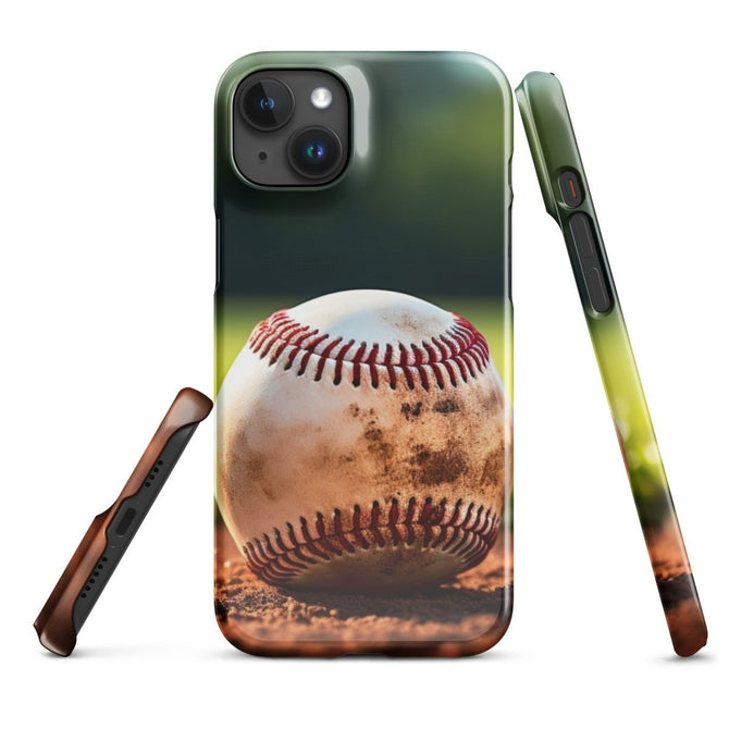 iPhone® Snap Case - Sports - Baseball Style 1 - Glossy - iPhone 15 Plus