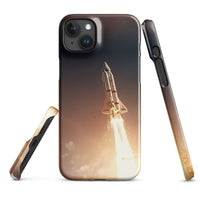 iPhone® Snap Case - Transportation (Air) - Rocket Style 1 - Glossy - iPhone 15 Plus