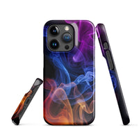 iPhone® Snap Case - Abstract - Smoke Style 4 - Glossy - iPhone 15 Pro