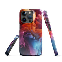 iPhone® Snap Case - Abstract - Smoke Style 5 - Glossy - iPhone 15 Pro