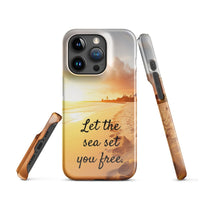 iPhone® Snap Case - Nature - Beach Style 1 - Glossy - iPhone 15 Pro