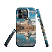 iPhone® Snap Case - Nature - Mountain Style 1 - Glossy - iPhone 15 Pro