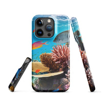 iPhone® Snap Case - Nature - Sea Style 1 - Glossy - iPhone 15 Pro