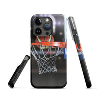 iPhone® Snap Case - Sports - Basketball Style 1 - Glossy - iPhone 15 Pro