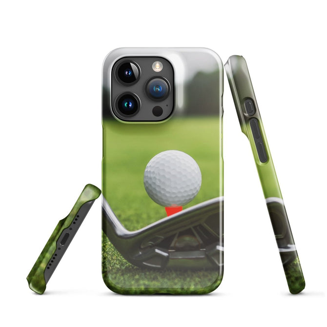 iPhone® Snap Case - Sports - Golf Style 1 - Glossy - iPhone 15 Pro