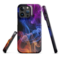 iPhone® Snap Case - Abstract - Smoke Style 4 - Glossy - iPhone 15 Pro Max