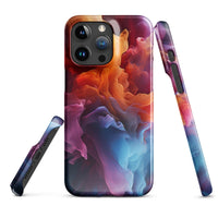 iPhone® Snap Case - Abstract - Smoke Style 5 - Glossy - iPhone 15 Pro Max