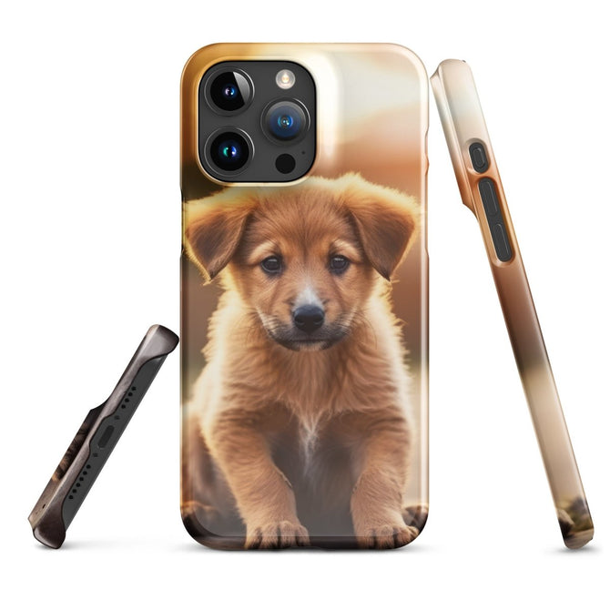 iPhone® Snap Case - Animal - Dog Style 1 - Glossy - iPhone 15 Pro Max