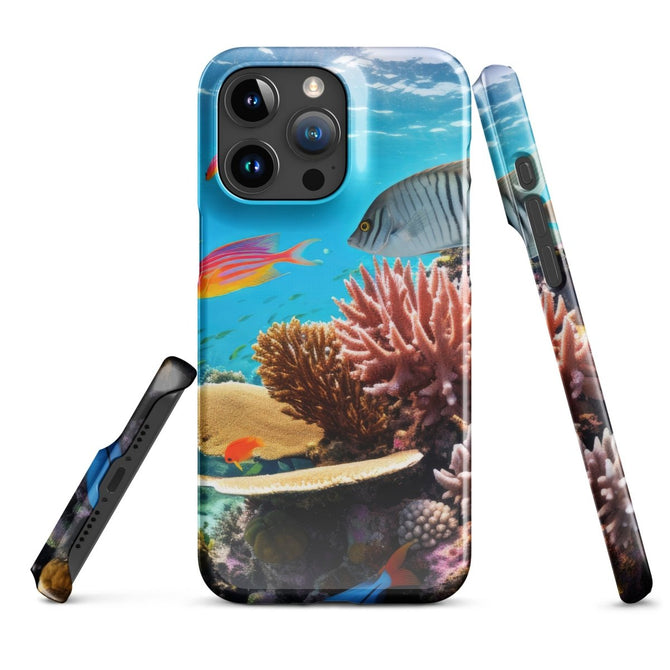 iPhone® Snap Case - Nature - Sea Style 1 - Glossy - iPhone 15 Pro Max