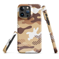 iPhone® Snap Case - Pattern - Desert Camo 1 - Glossy - iPhone 15 Pro Max