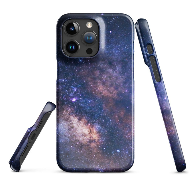 iPhone® Snap Case - Space - Stars/Galaxy Style 1 - Glossy - iPhone 15 Pro Max