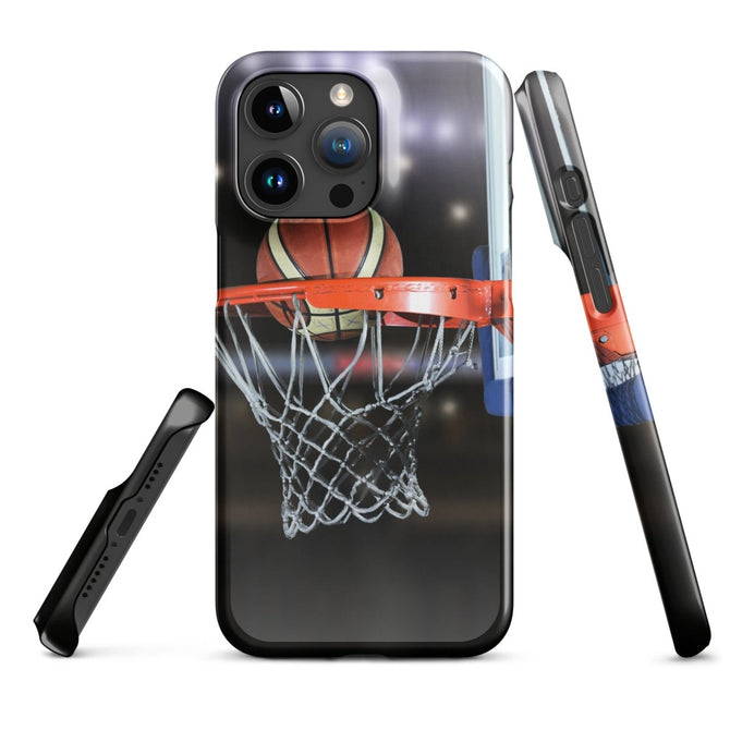 iPhone® Snap Case - Sports - Basketball Style 1 - Glossy - iPhone 15 Pro Max