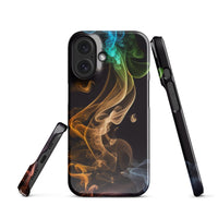 iPhone® Snap Case - Abstract - Smoke Style 2 - Glossy - iPhone 16