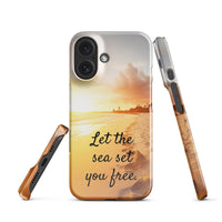 iPhone® Snap Case - Nature - Beach Style 1 - Glossy - iPhone 16