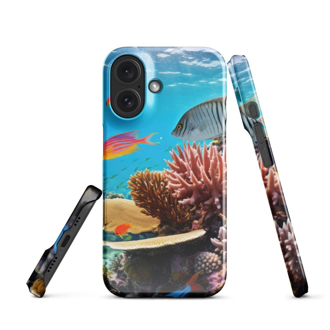 iPhone® Snap Case - Nature - Sea Style 1 - Glossy - iPhone 16