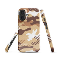 iPhone® Snap Case - Pattern - Desert Camo 1 - Glossy - iPhone 16