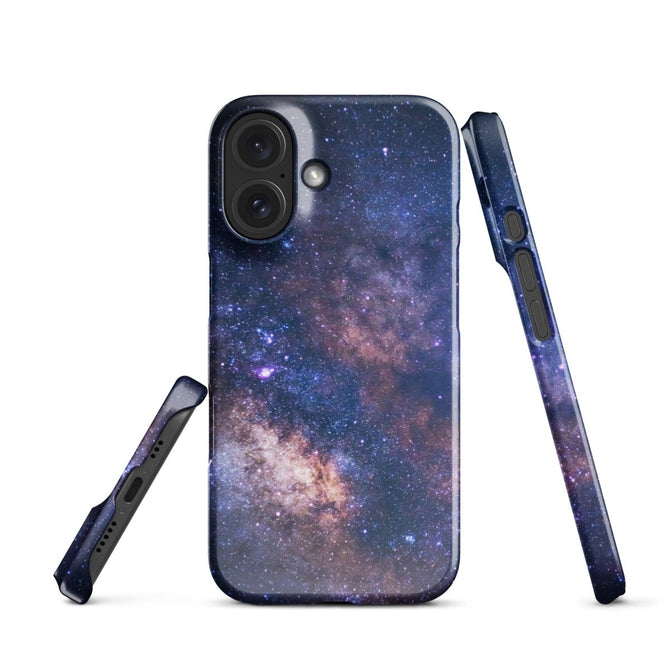 iPhone® Snap Case - Space - Stars/Galaxy Style 1 - Glossy - iPhone 16