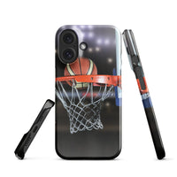 iPhone® Snap Case - Sports - Basketball Style 1 - Glossy - iPhone 16