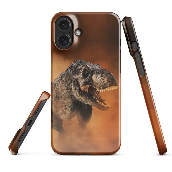 iPhone® Snap Case - Animal - Dinosaur Style 1 - Glossy - iPhone 16 Plus