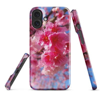 iPhone® Snap Case - Nature - Flowers Style 1 - Glossy - iPhone 16 Plus