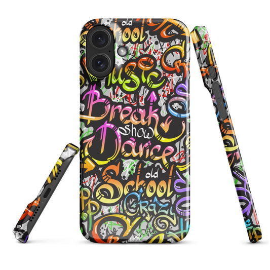 iPhone® Snap Case - Pattern - Graffiti 1 - Glossy - iPhone 16 Plus