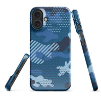 iPhone® Snap Case - Pattern - Water Camo 1 - Glossy - iPhone 16 Plus