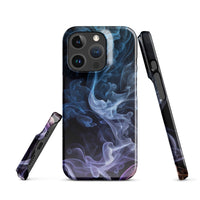 iPhone® Snap Case - Abstract - Smoke Style 3 - Glossy - iPhone 16 Pro