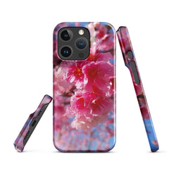 iPhone® Snap Case - Nature - Flowers Style 1 - Glossy - iPhone 16 Pro