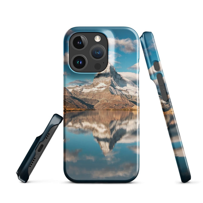 iPhone® Snap Case - Nature - Mountain Style 1 - Glossy - iPhone 16 Pro