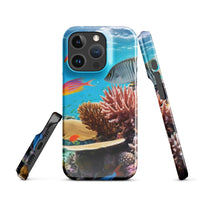 iPhone® Snap Case - Nature - Sea Style 1 - Glossy - iPhone 16 Pro