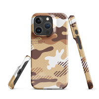 iPhone® Snap Case - Pattern - Desert Camo 1 - Glossy - iPhone 16 Pro