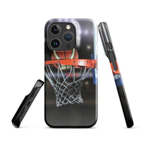 iPhone® Snap Case - Sports - Basketball Style 1 - Glossy - iPhone 16 Pro