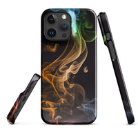 iPhone® Snap Case - Abstract - Smoke Style 2 - Glossy - iPhone 16 Pro Max